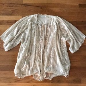 Off white Urban Outfitters kimono / Cardigan